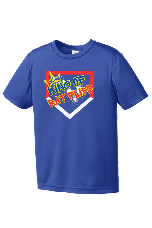 King of Bat Flips - Youth Dri Fit