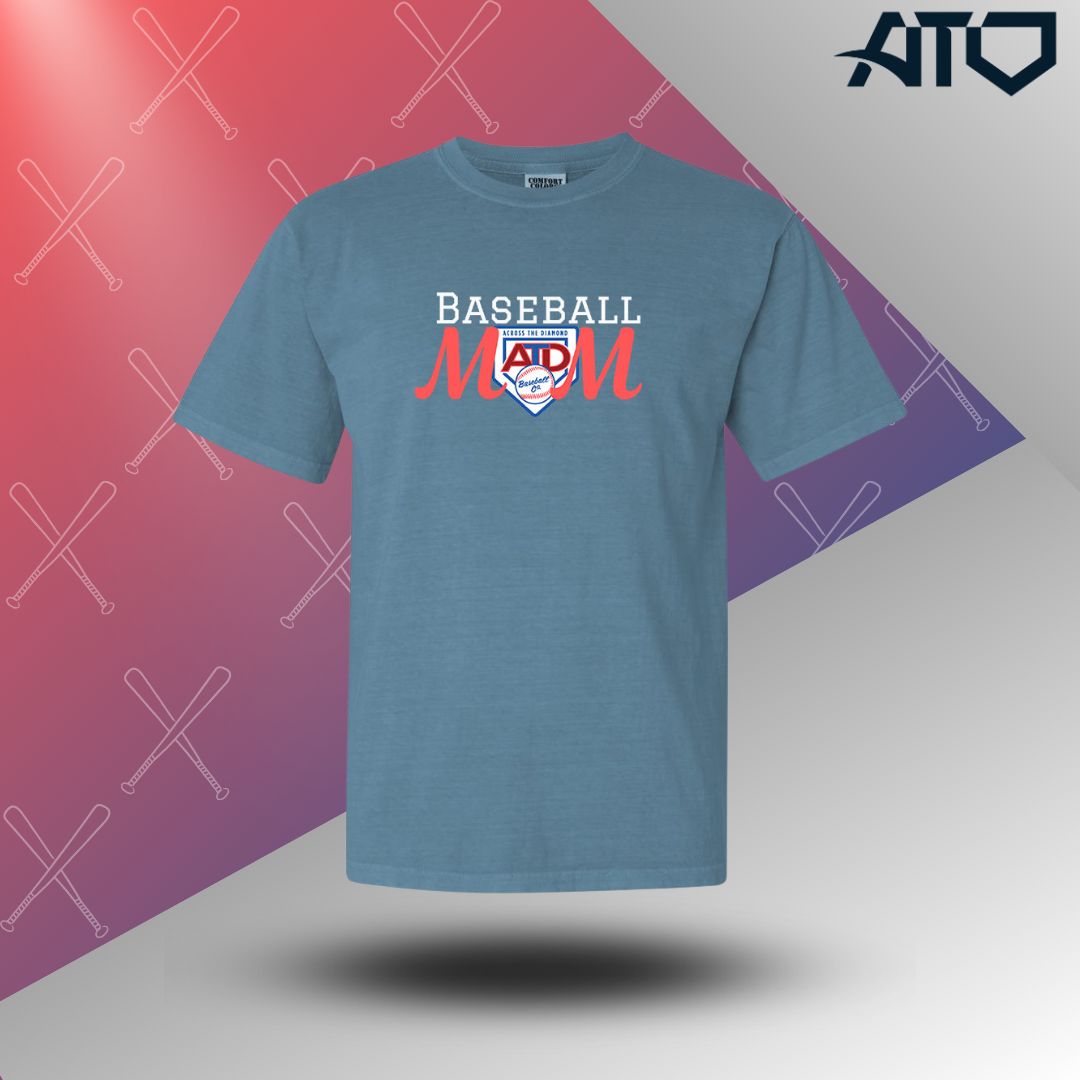 ATD Baseball Mom - Comfort Colors Tee