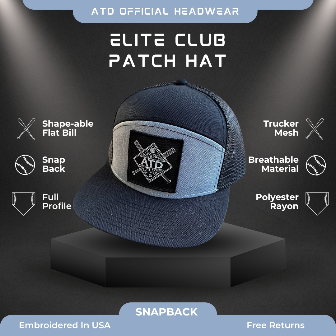 ATD Elite - 7 Panel Patch Hat