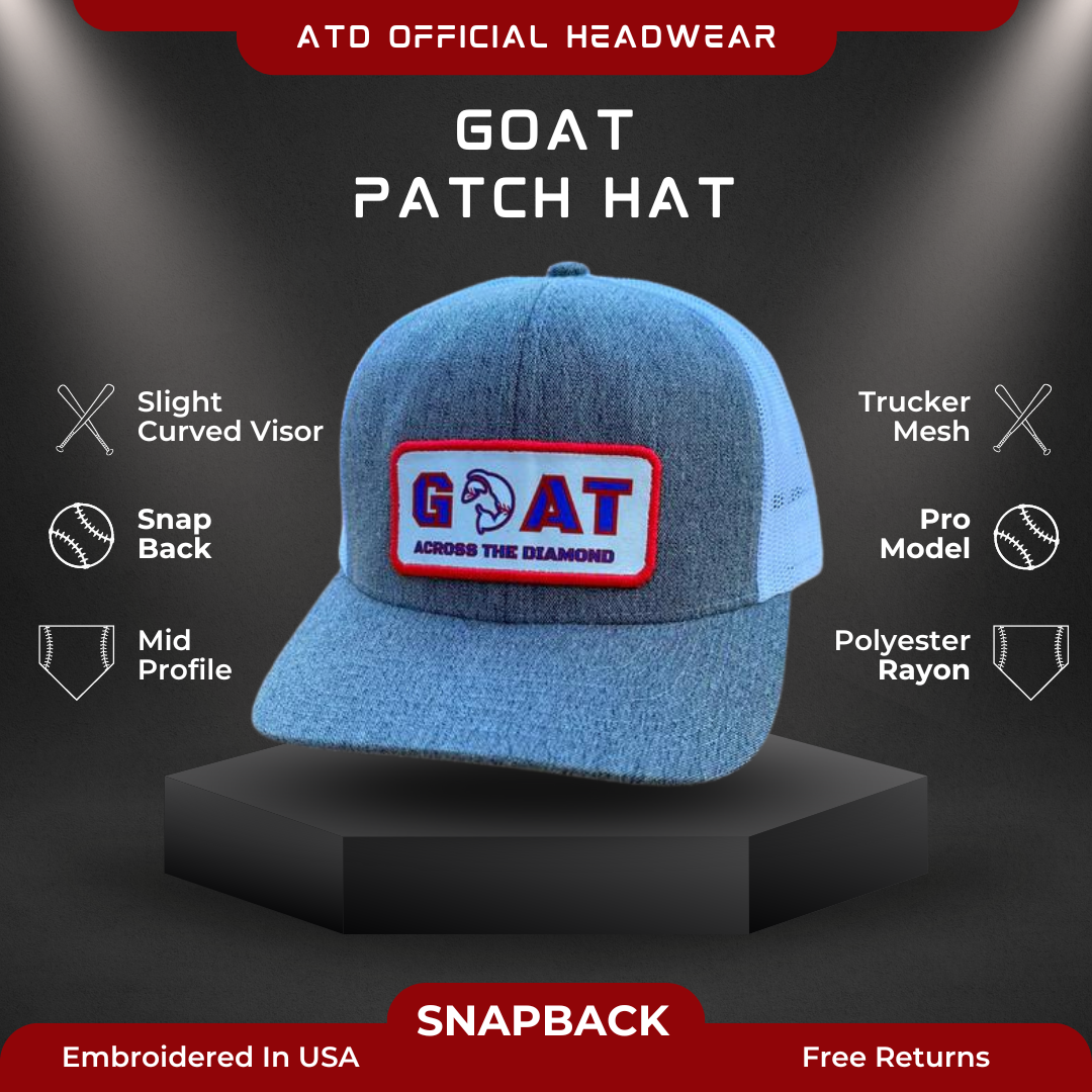 GOAT - Trucker Patch Hat
