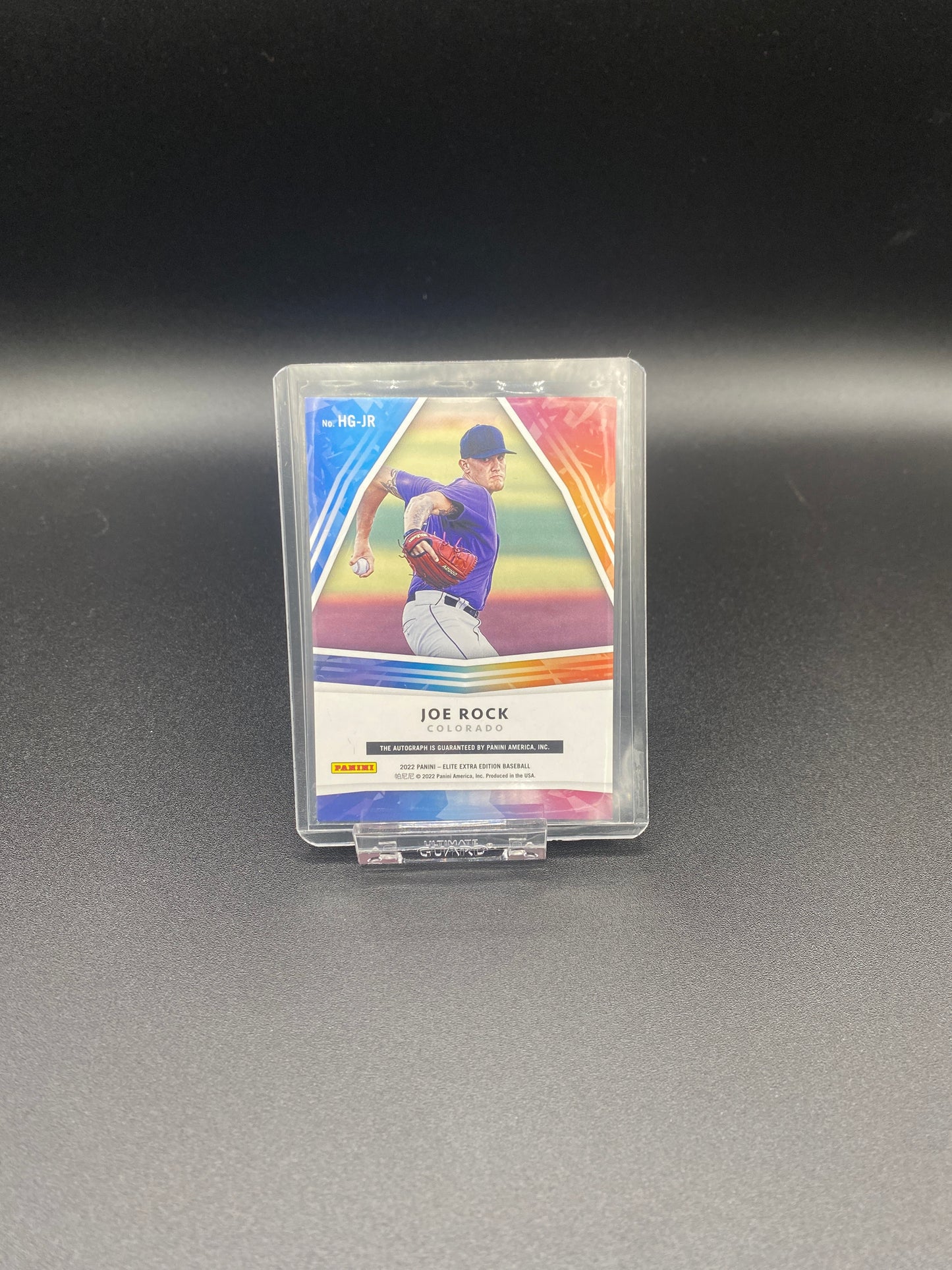 Joe Rock Hidden Gems Autograph