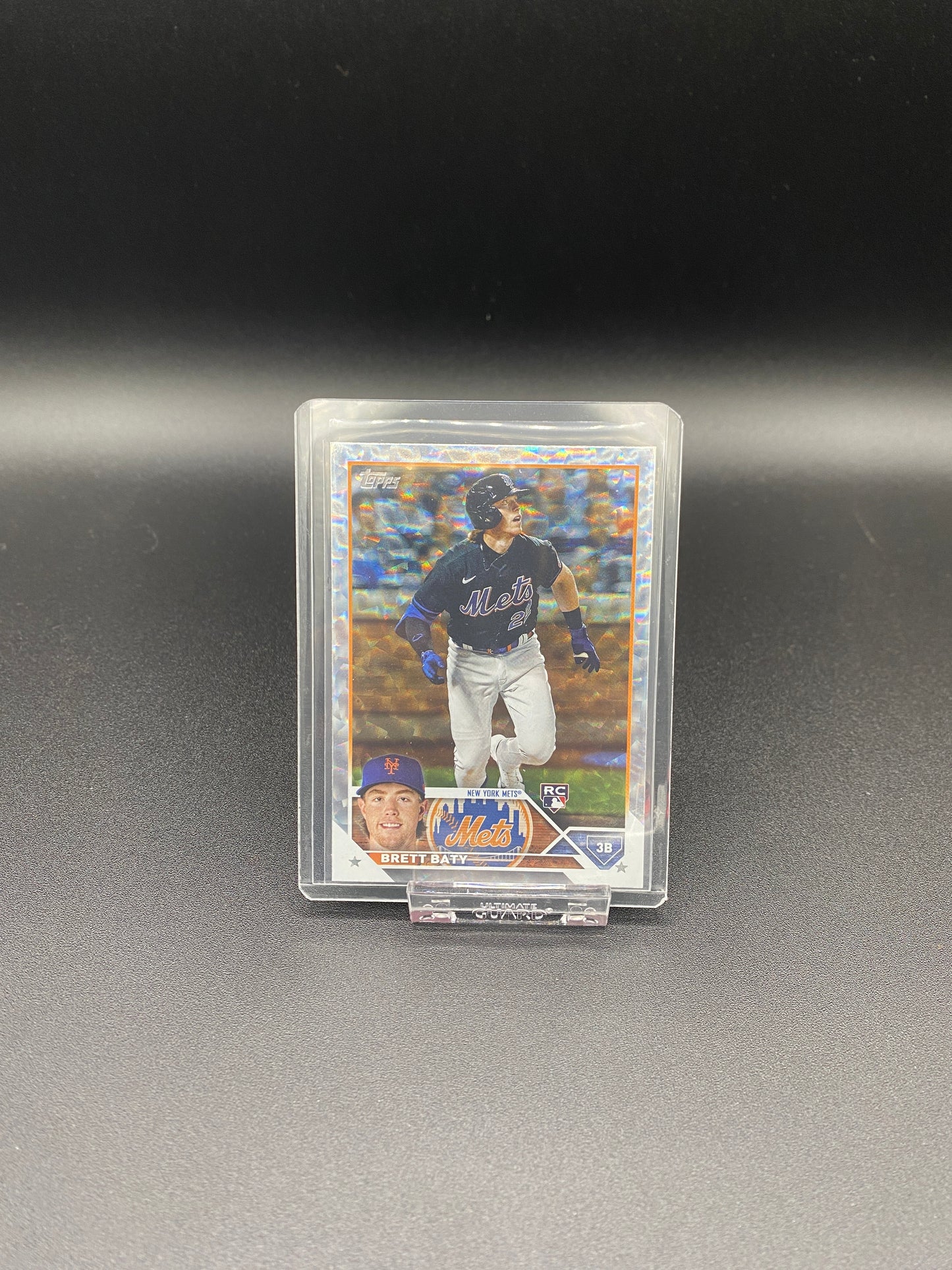 Brett Baty Topps Silver Foil Rookie Card