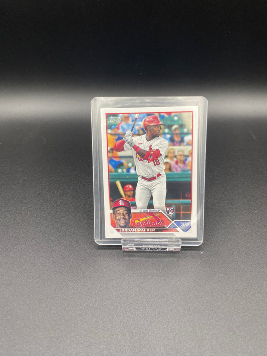 Jordan Walker Topps 2023 Base Rookie Card