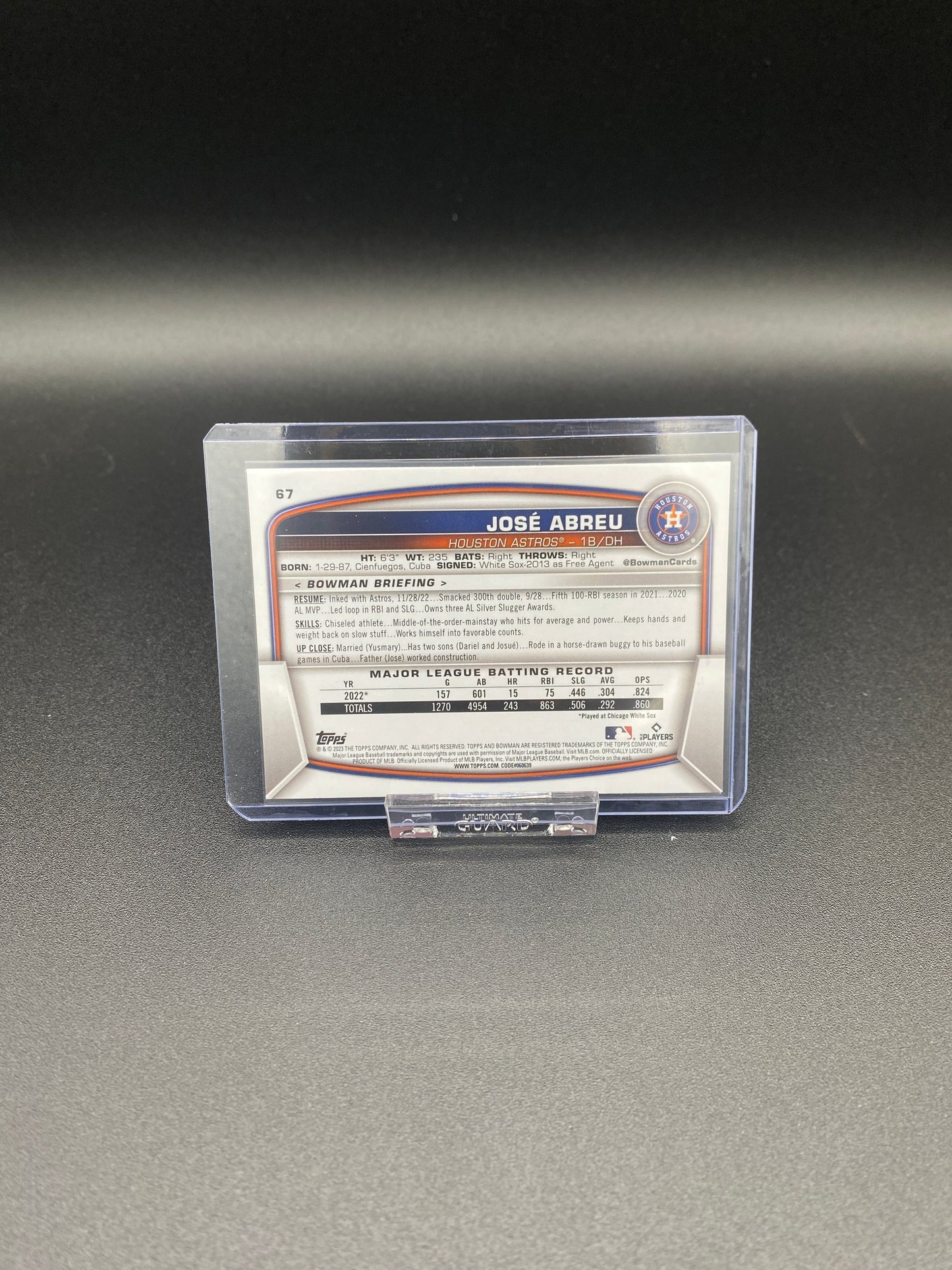 Jose Abreu Bowman Pink 35/175