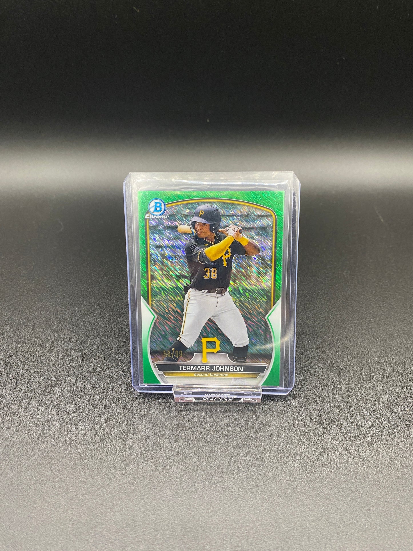 Termarr Johnson Bowman Chrome Green Parallel 56/99