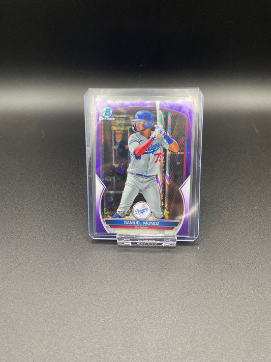 Samuel Munoz Bowman Chrome Purple 56/250