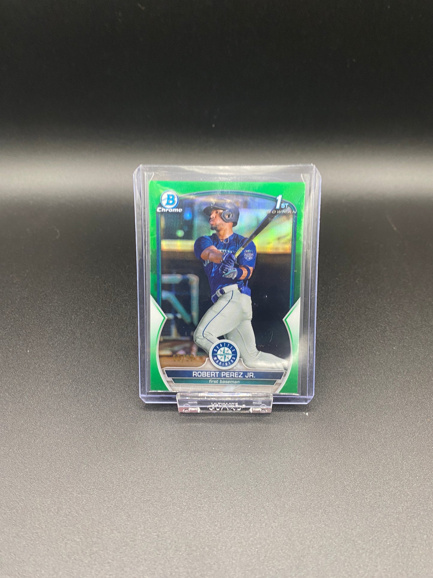 Robert Perez Jr 1st Bowman Chrome Green 55/99