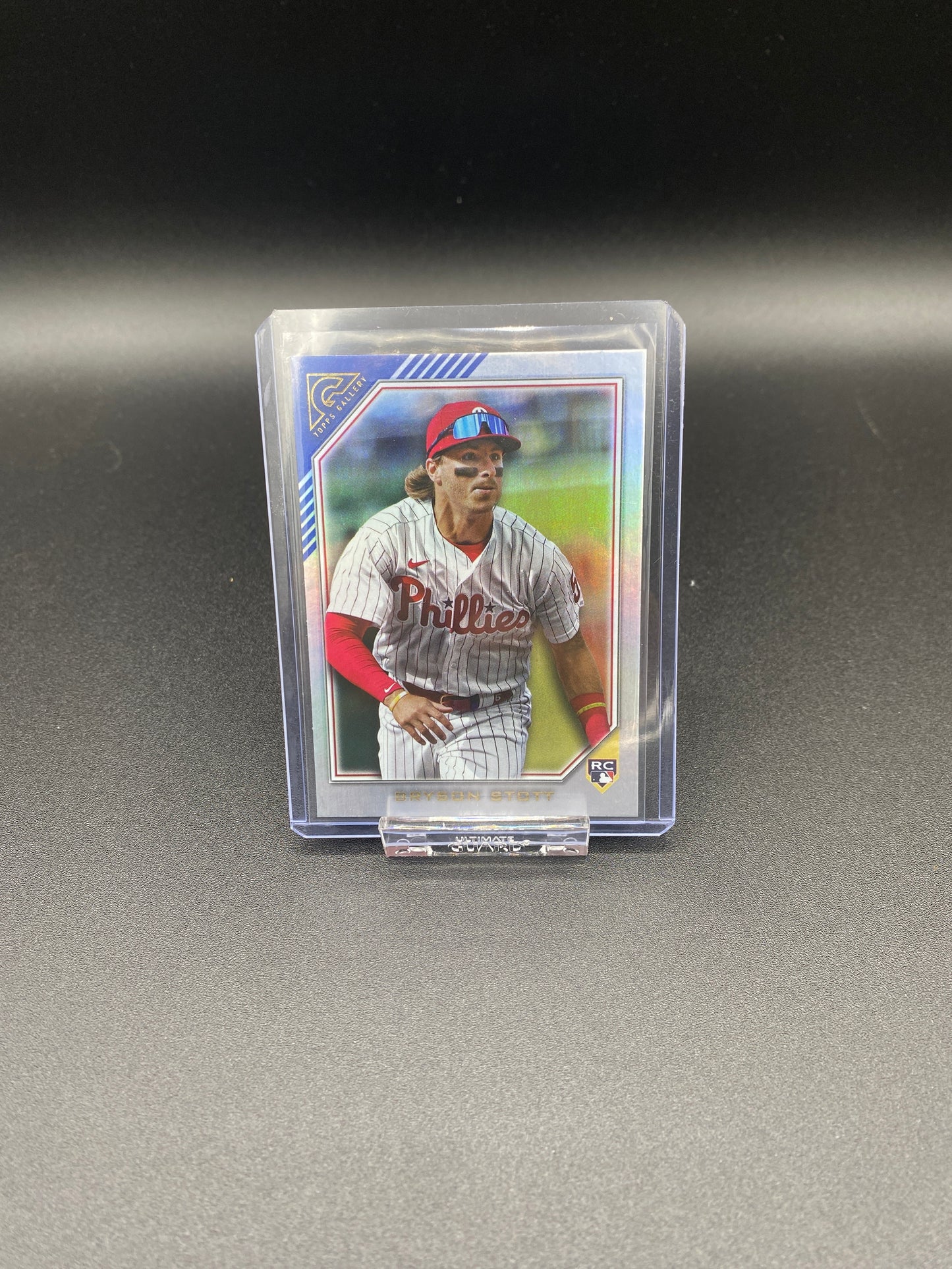 Bryson Stott Topps Gallery Chrome Rookie Card