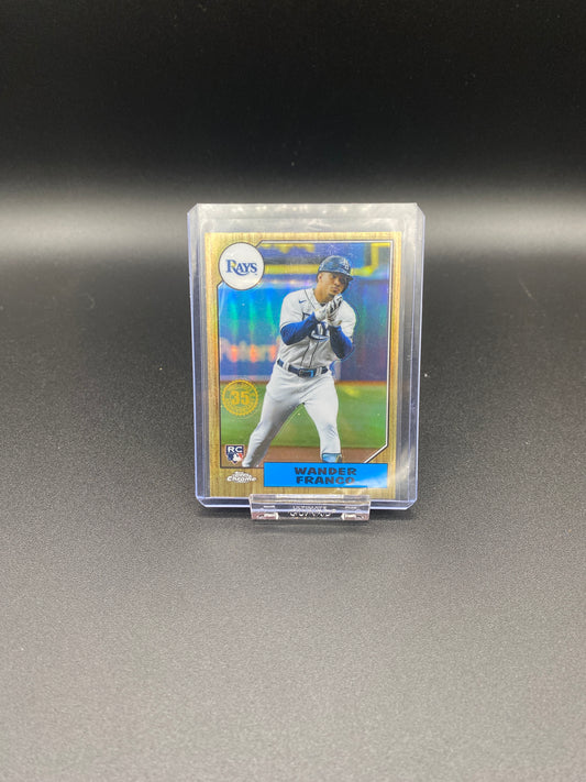 Wander Franco Topps Chrome Rookie Card