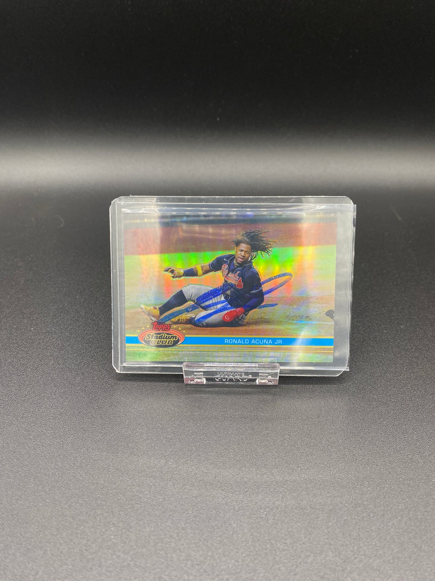 Ronald Acuna Jr Topps Stadium Club Autograph