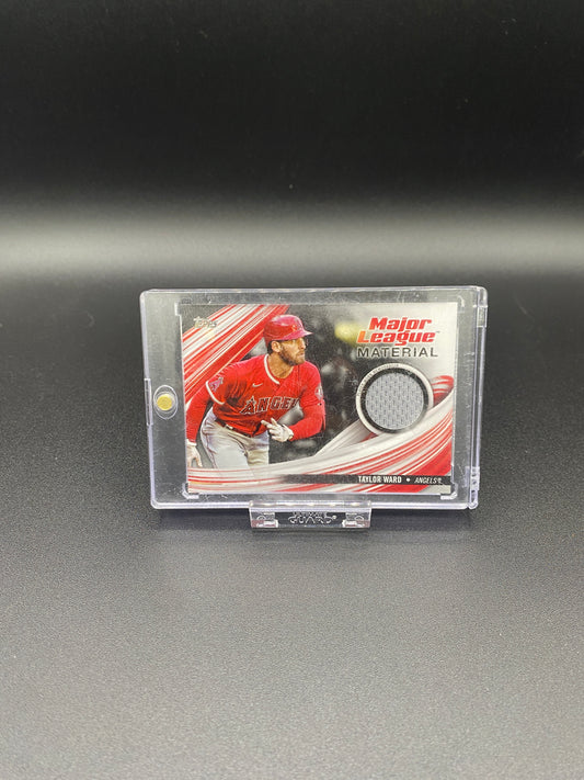 Taylor Ward Major League Material Jersey Relic 56/199