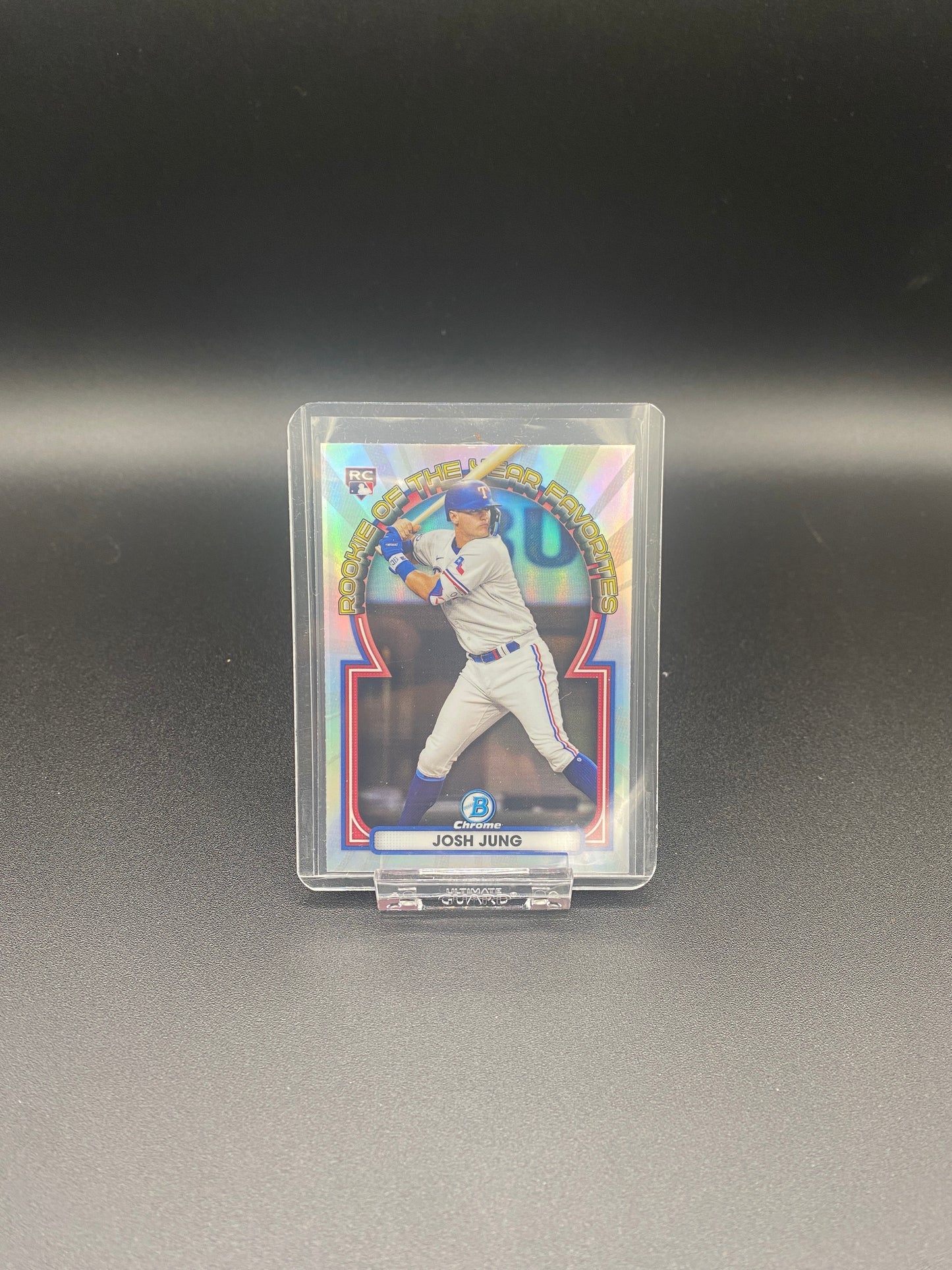 Josh Jung Bowman Chrome Rookie of the Year Favorites RC