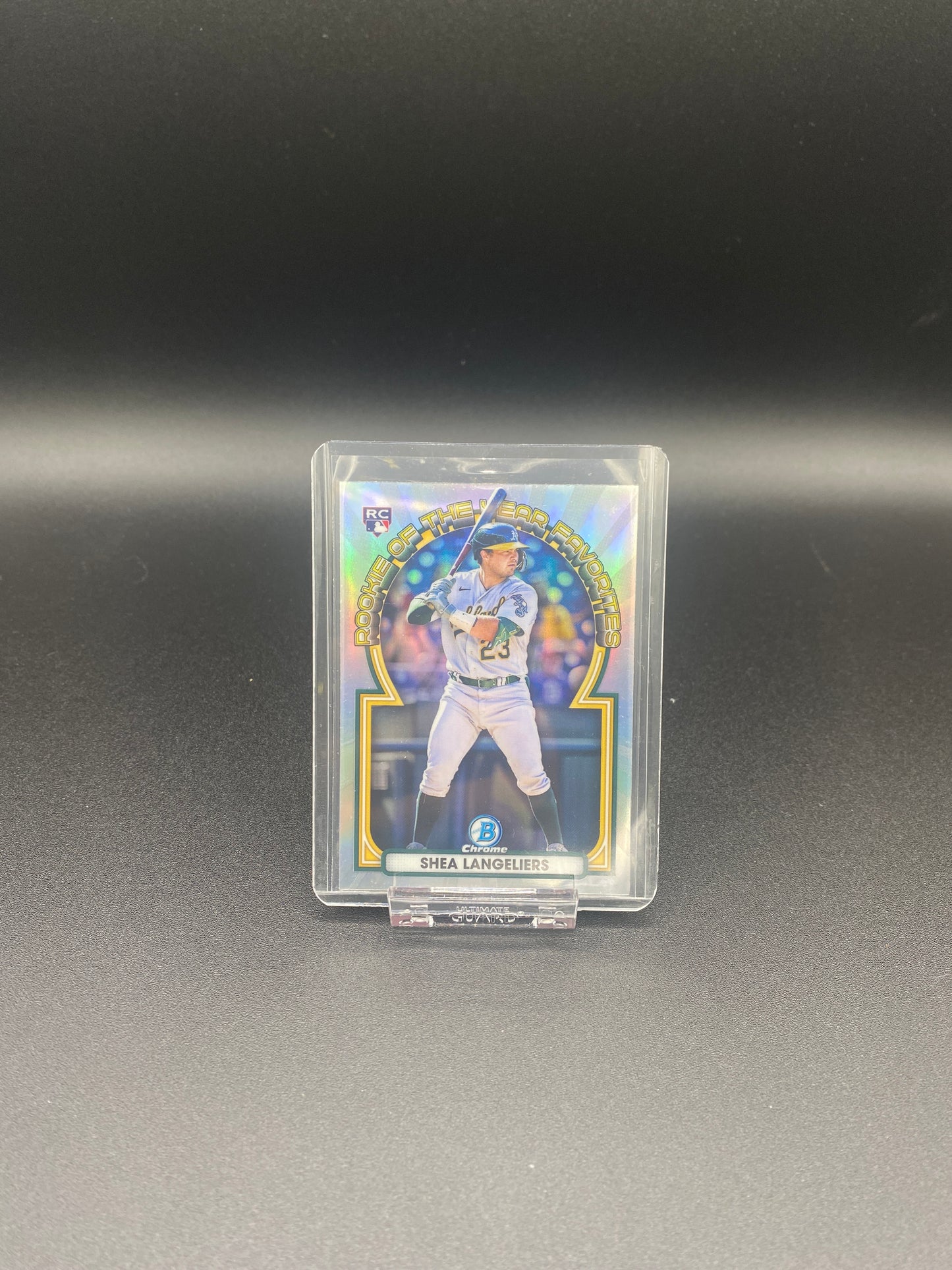 Shea Langeliers Bowman Chrome Rookie of the Year Favorites RC