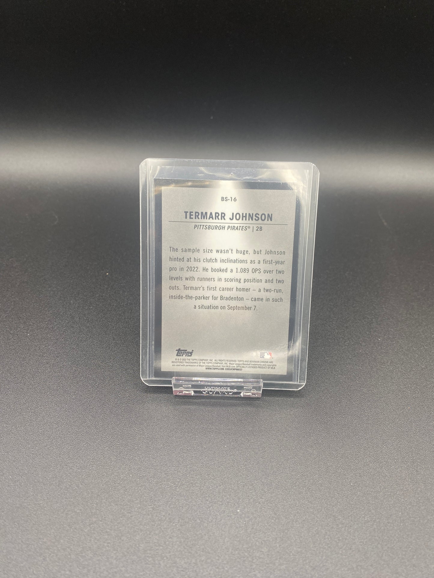 Teremarr Johnson Bowman Chrome Black Spotlight