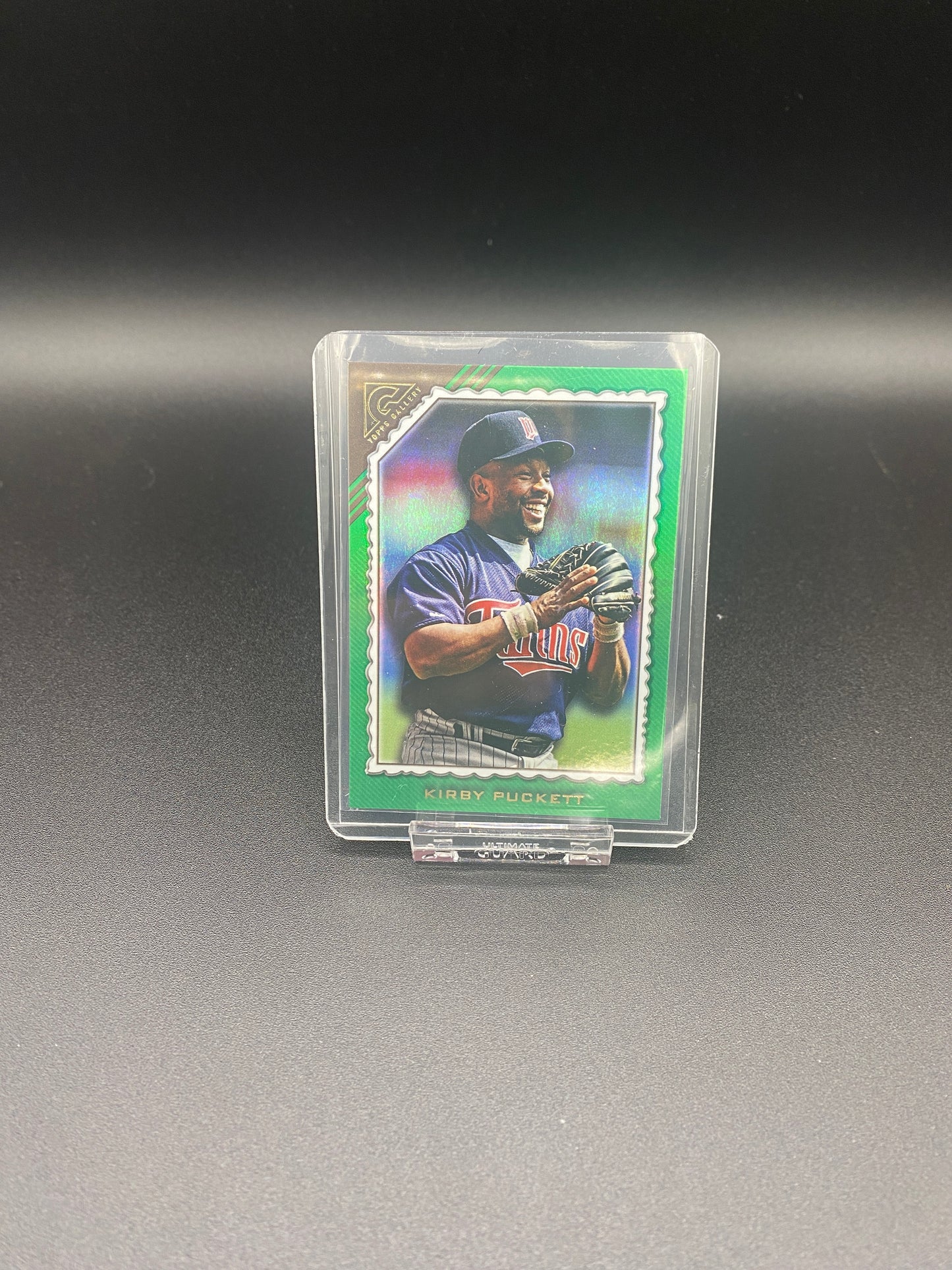 Kirby Puckett Topps Gallery Green 13/125