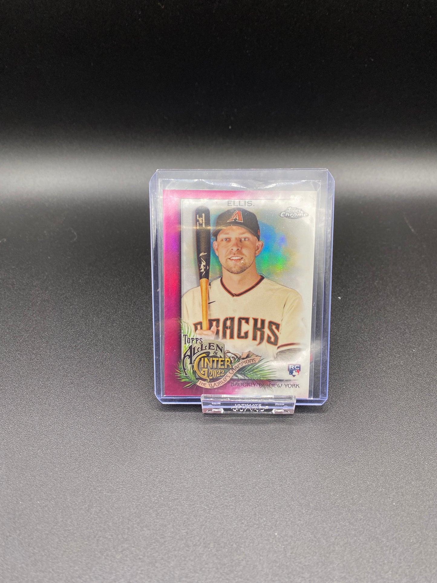 Drew Ellis Topps Chrome Allen & Ginter 2022 Pink Refactor Rookie Card 101/199