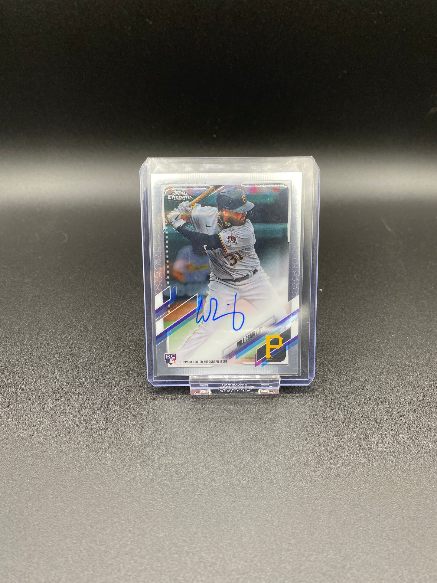 Will Craig Topps Chrome Autograph Rookie Card