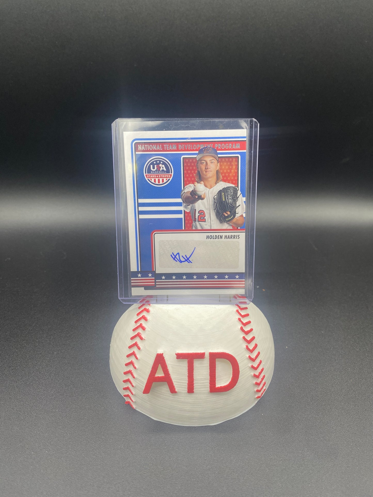 Holden Harris USA Stars and Stripes Autograph