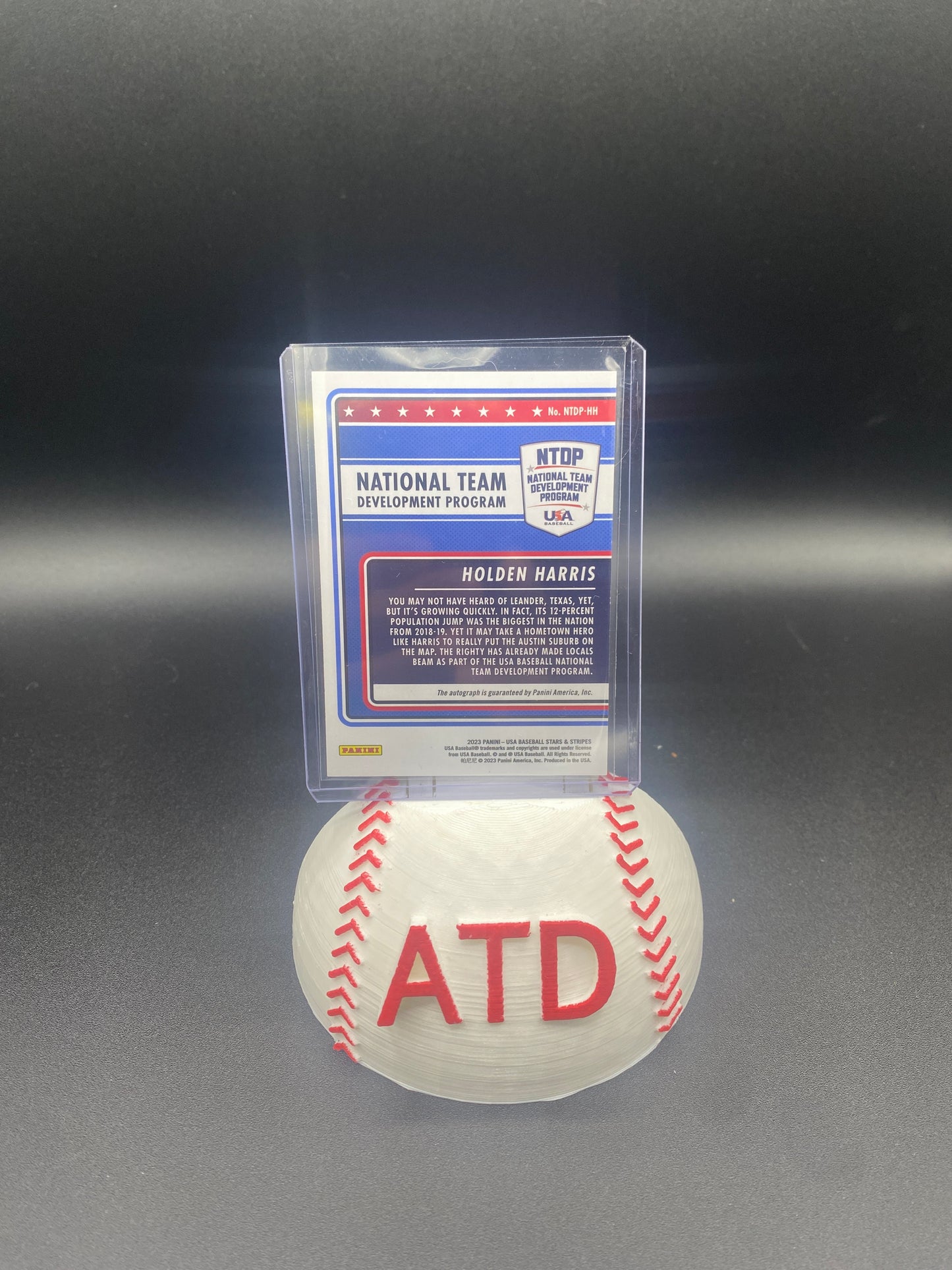 Holden Harris USA Stars and Stripes Autograph