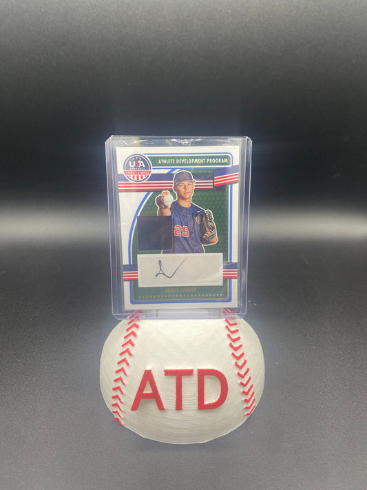 Jonah Chavez USA Stars and Stripes Jersey Patch Autograph