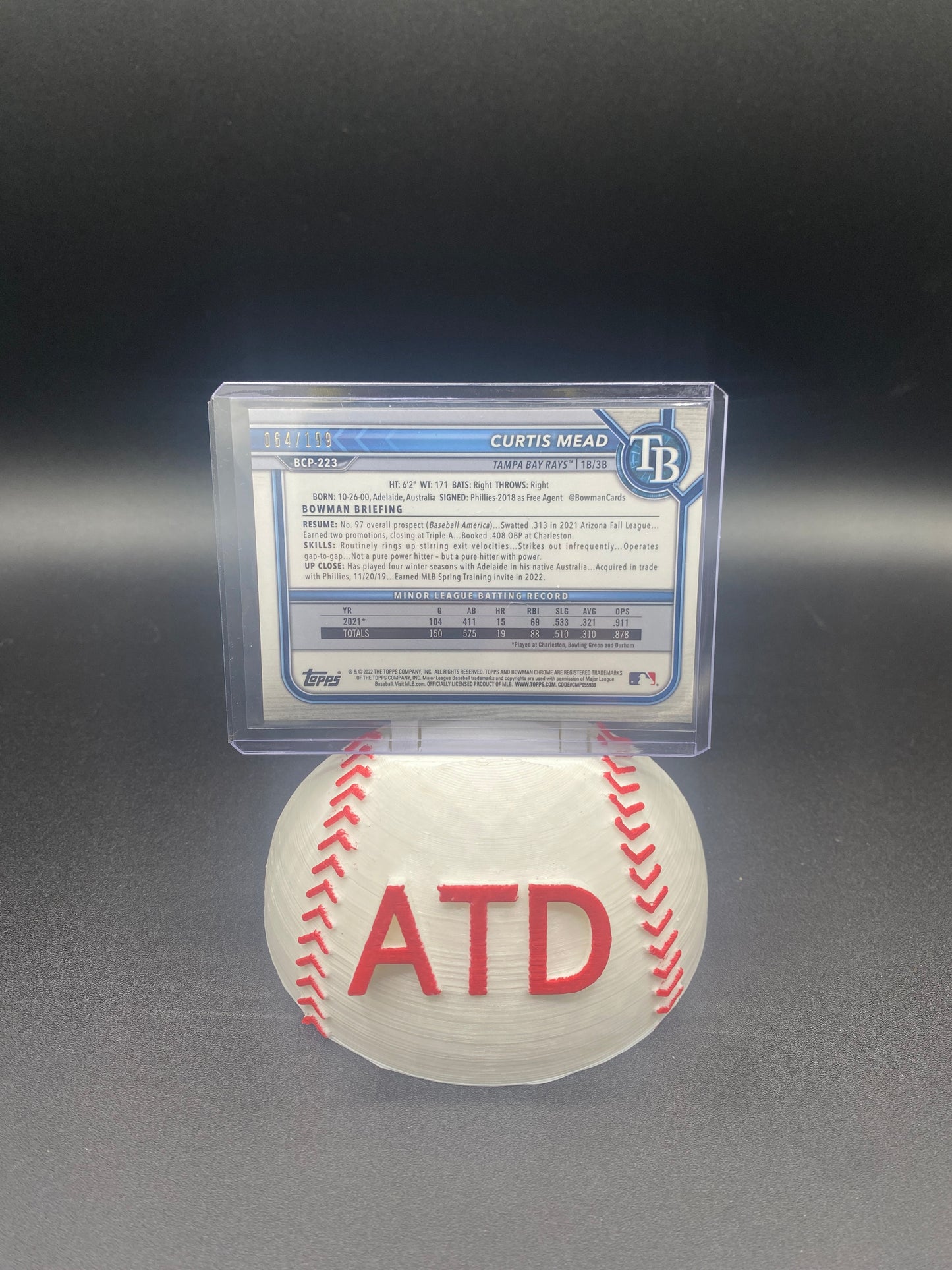 Curtis Mead Bowman Chrome Pink Refactor 64/199