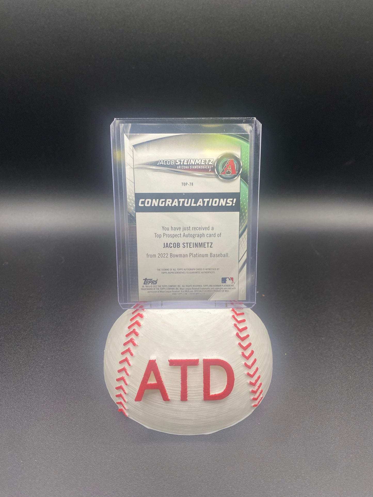 Jacob Steinmetz Bowman Platinum Autograph