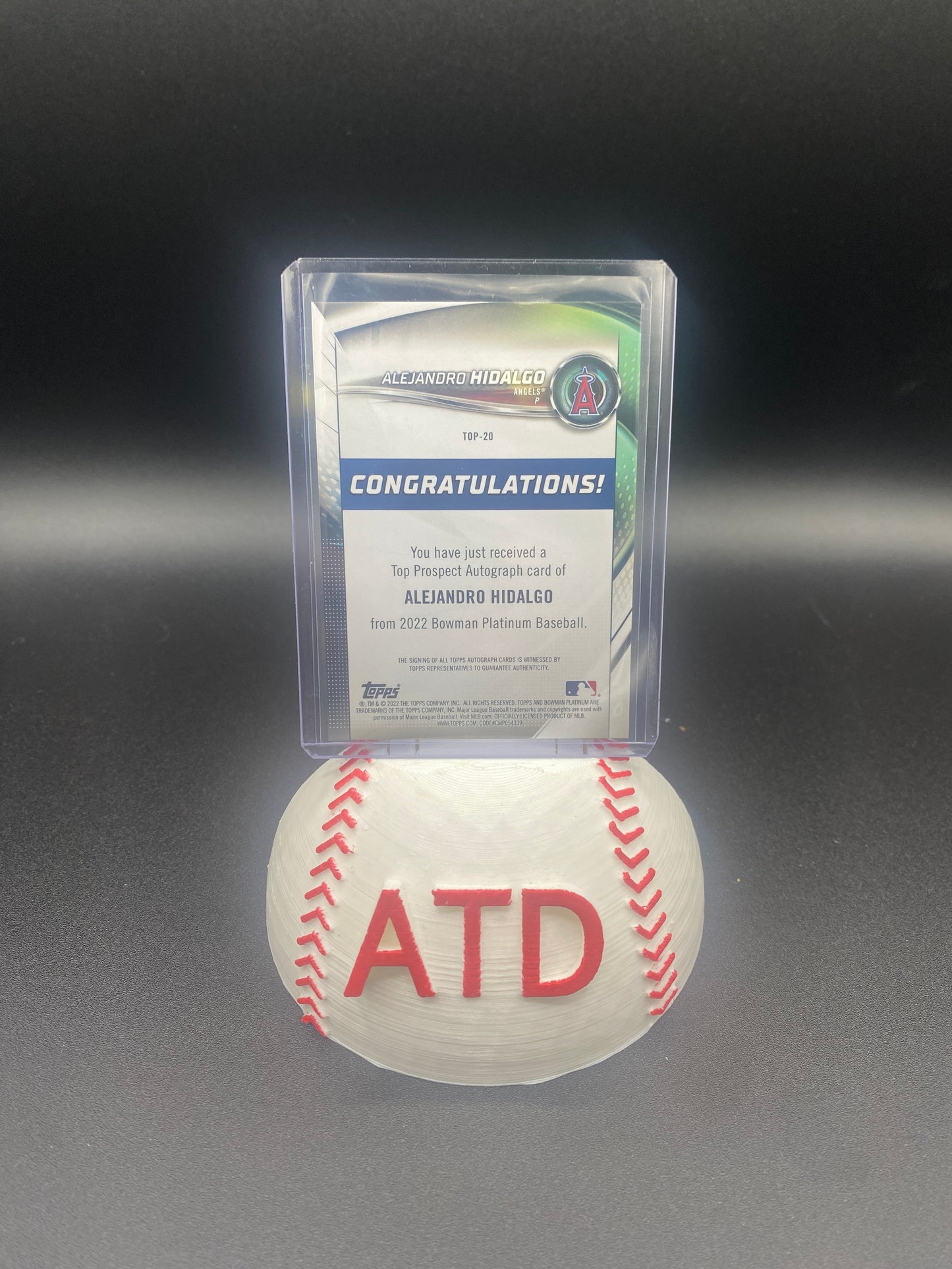 Alejandra Hidalgo Bowman Platinum Autograph