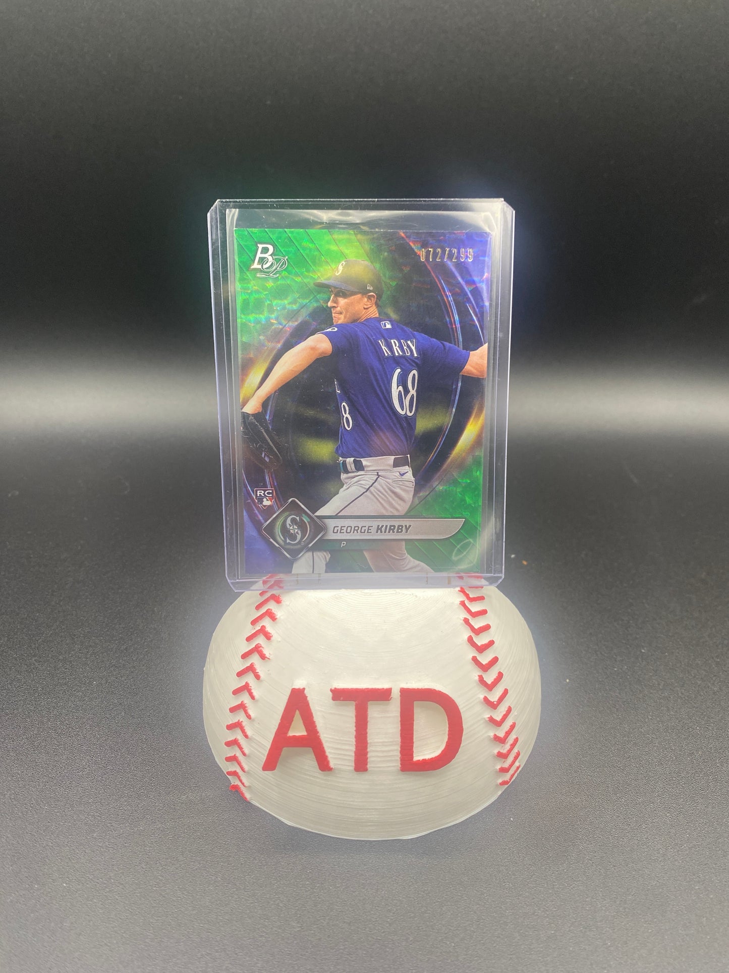 George Kirby Bowman Platinum Rookie Card 72/299