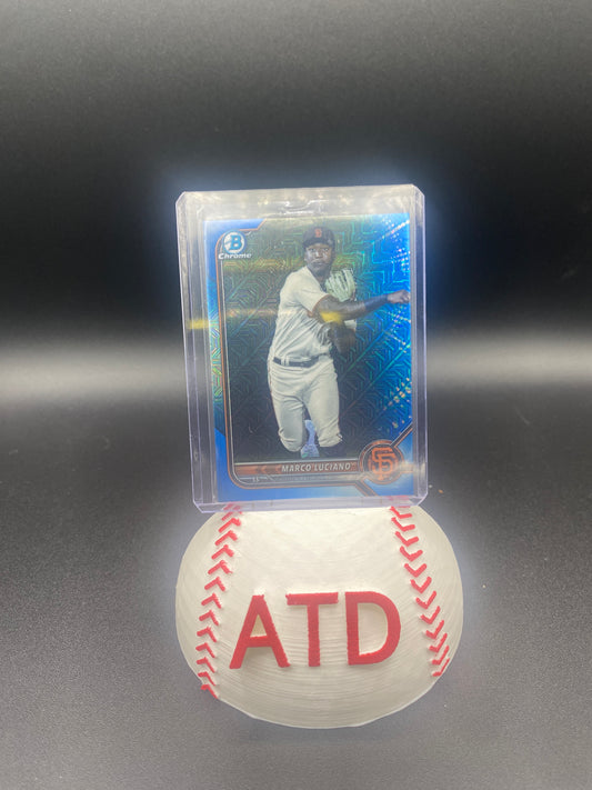 Marco Luciano Bowman Chrome Blue Parallel 41/150