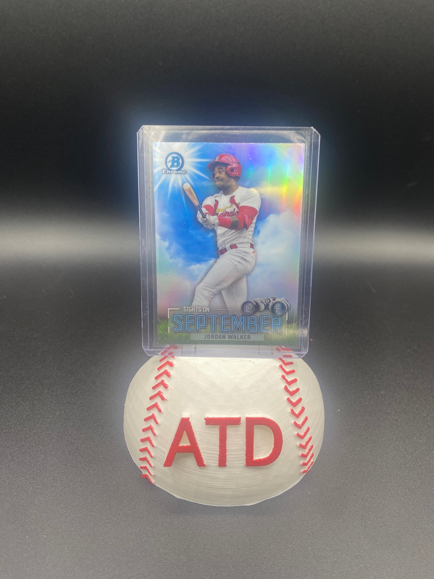 Jordan Walker Bowman Chrome Sights Set on September