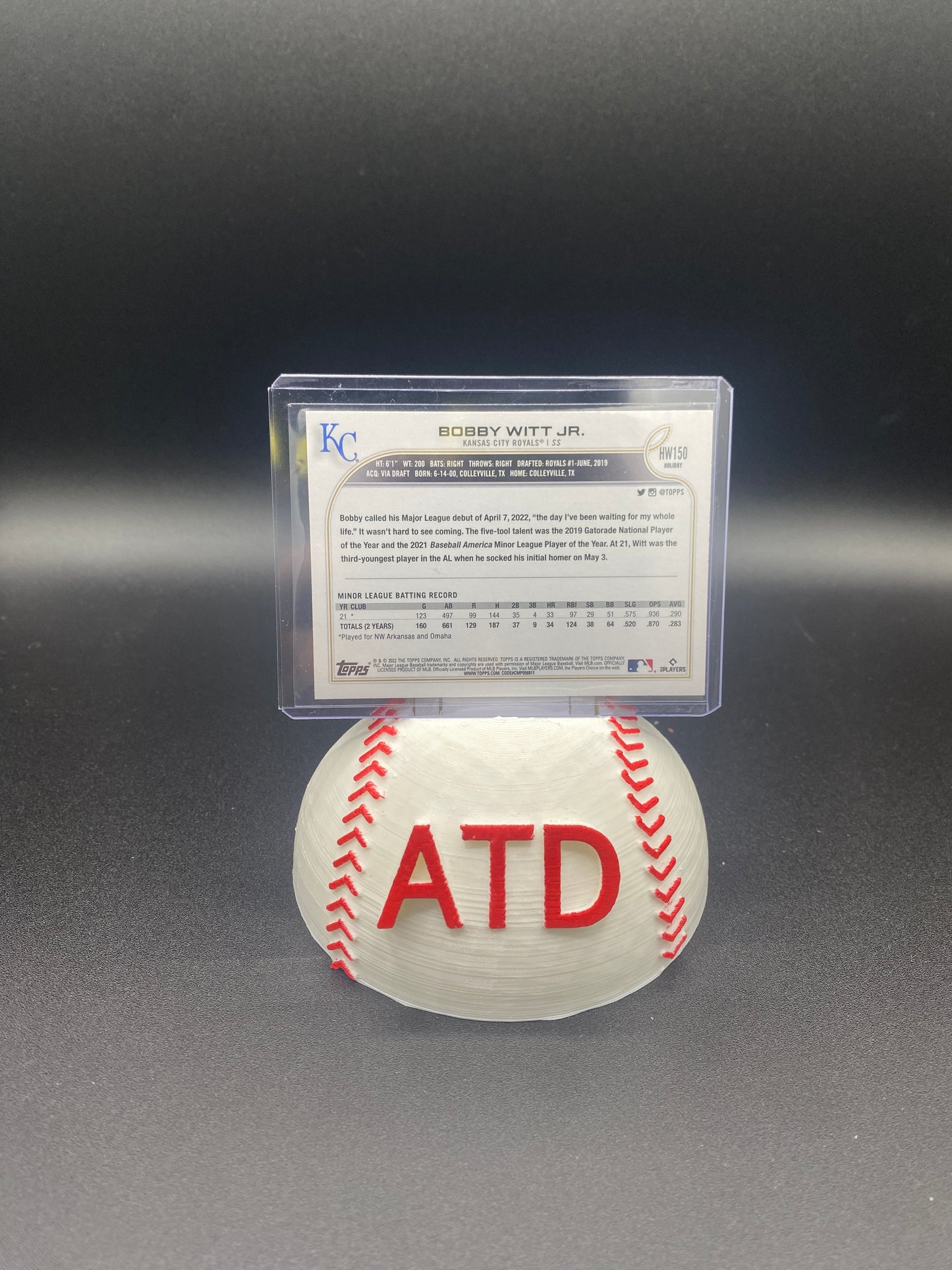 Bobby Whit Jr Topps Holiday Edition Rookie Card