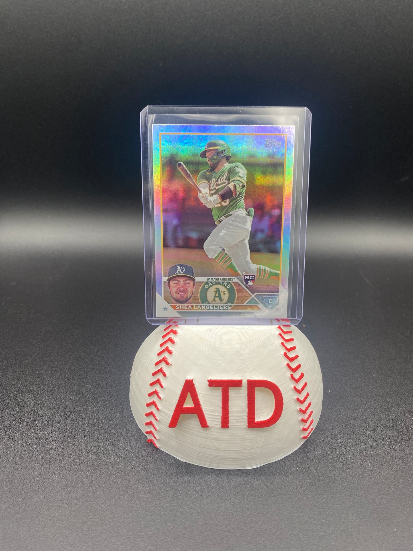 Shea Langeliers Topps Chrome Rookie Card