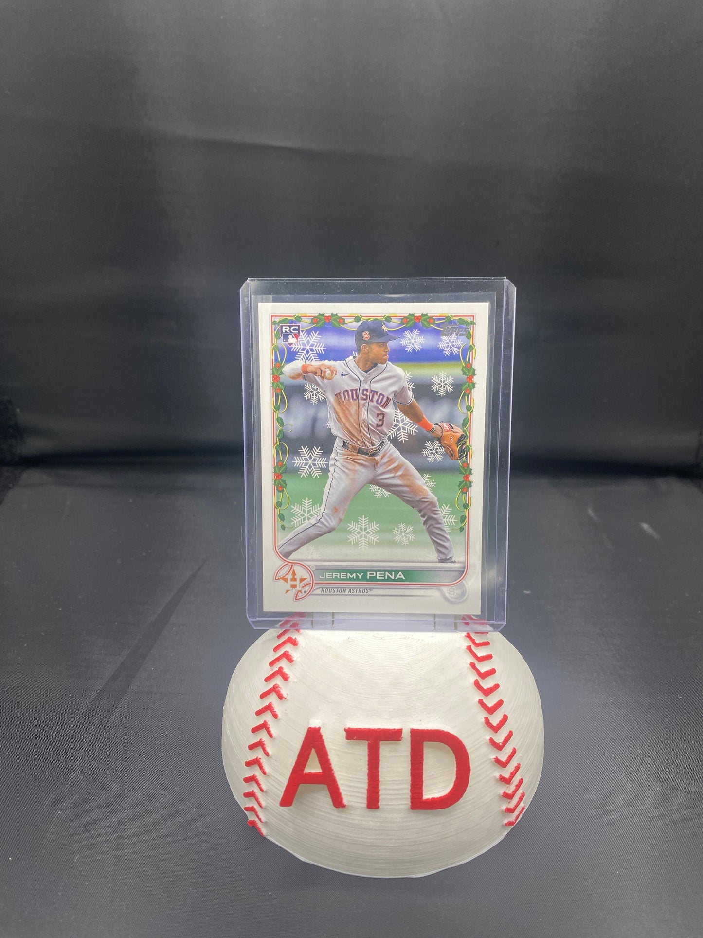 Jeremy Pena Holliday Edition Rookie Card