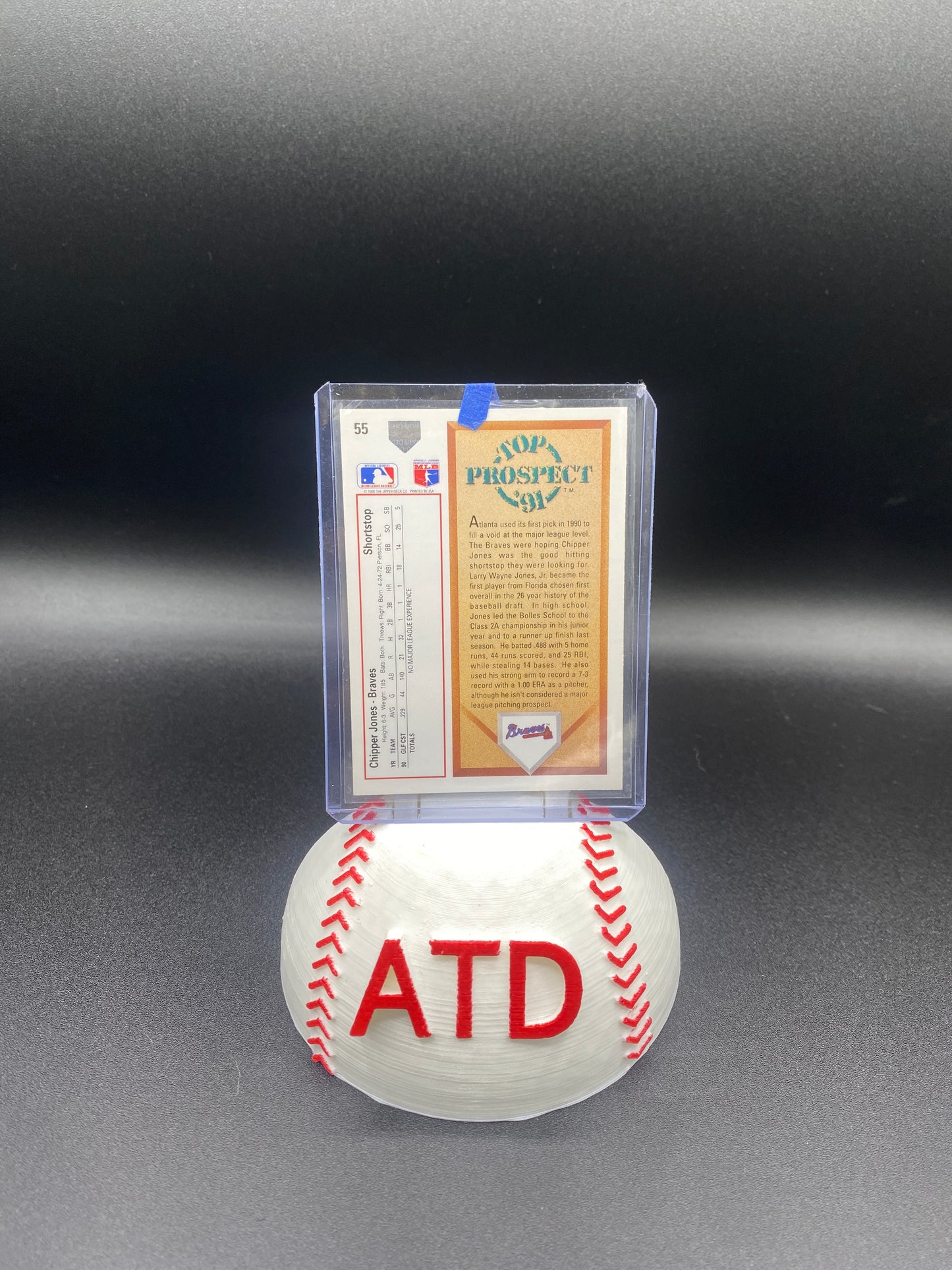 Chipper Jones Upper Deck 1991 Top Prospect