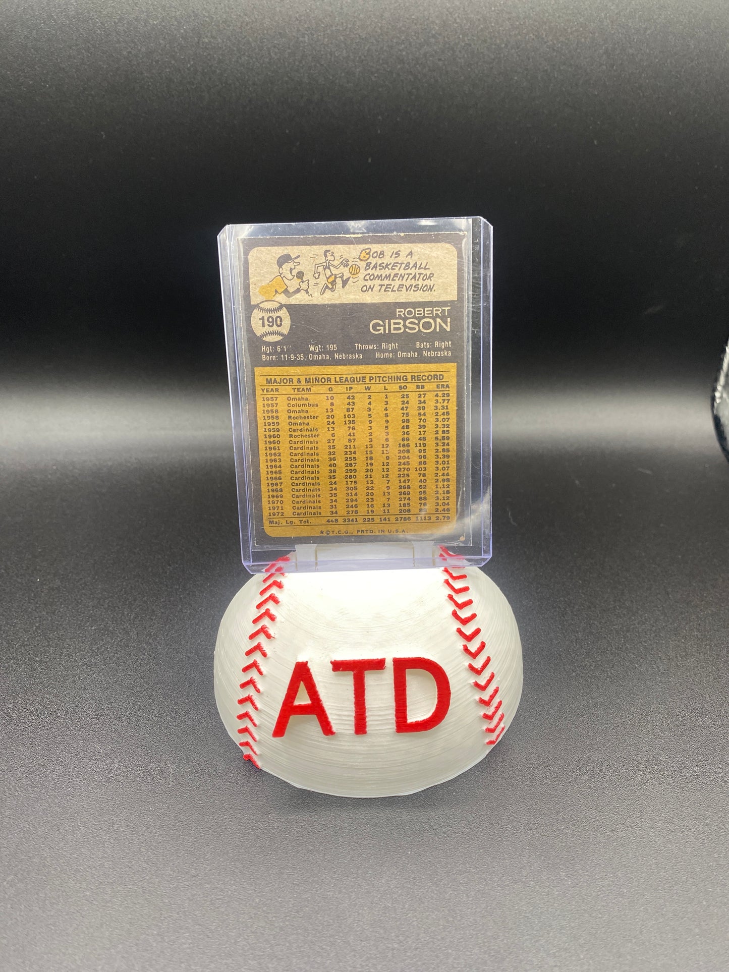 Bob Gibson Topps 1972