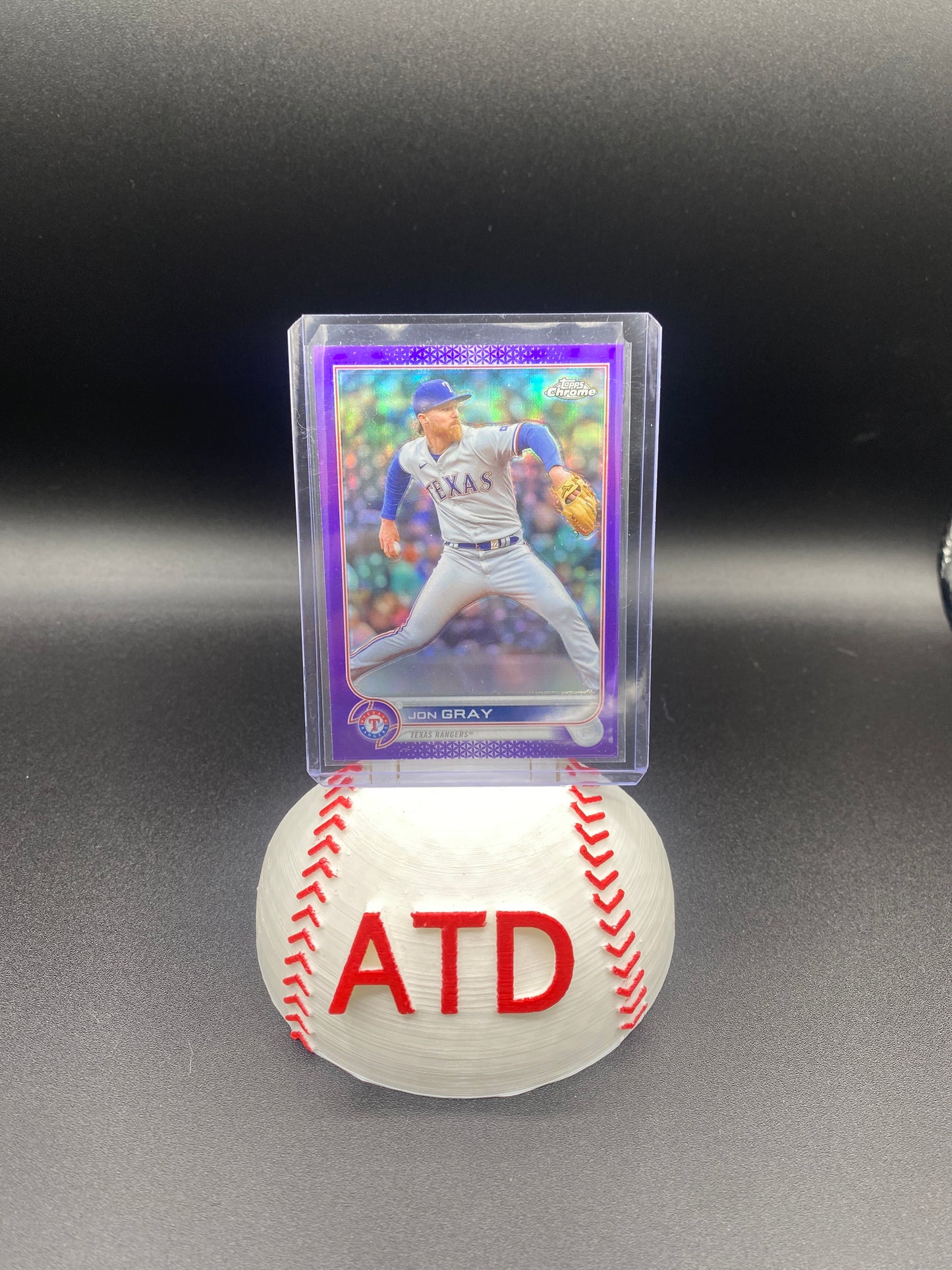 Jon Gray Topps Chrome Purple