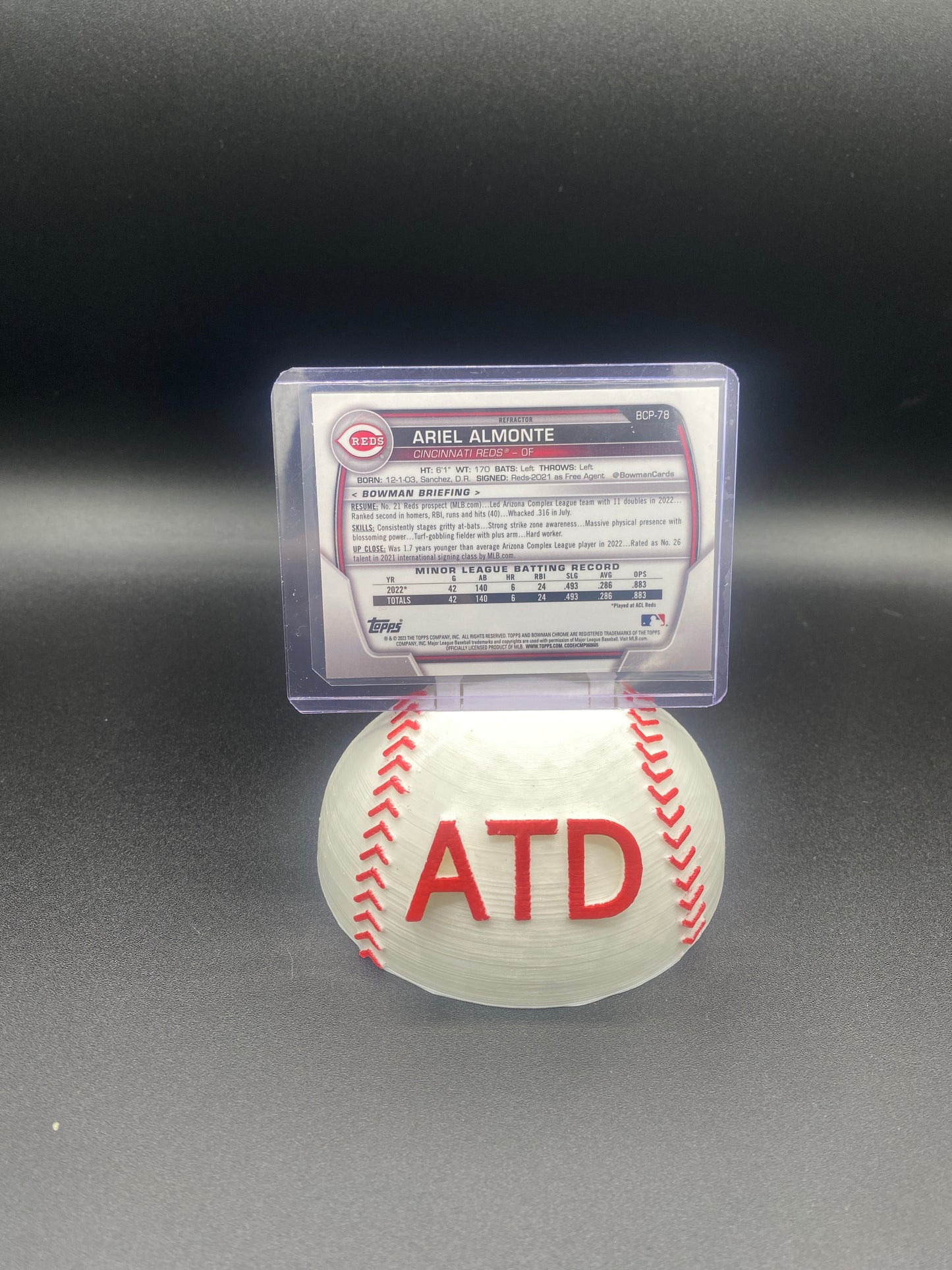 Ariel Almonte 1st Bowman Chrome Green