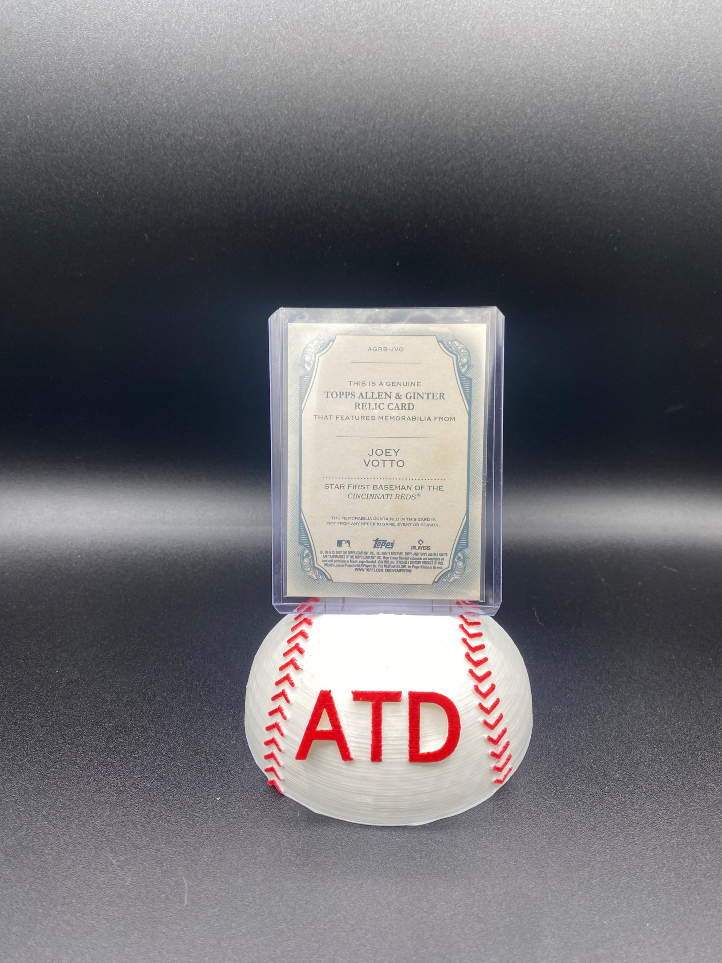 Joey Votto Topps Allen & Ginter Game Used Jersey Patch