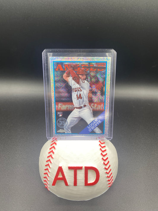 Logan O' Happe Topps Chrome 35th Anniversary Silver Pack Rookie Card