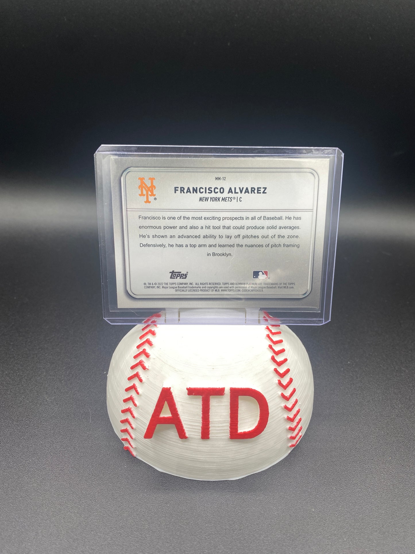 Francisco Alvarez Bowman Platinum Minted In Merit