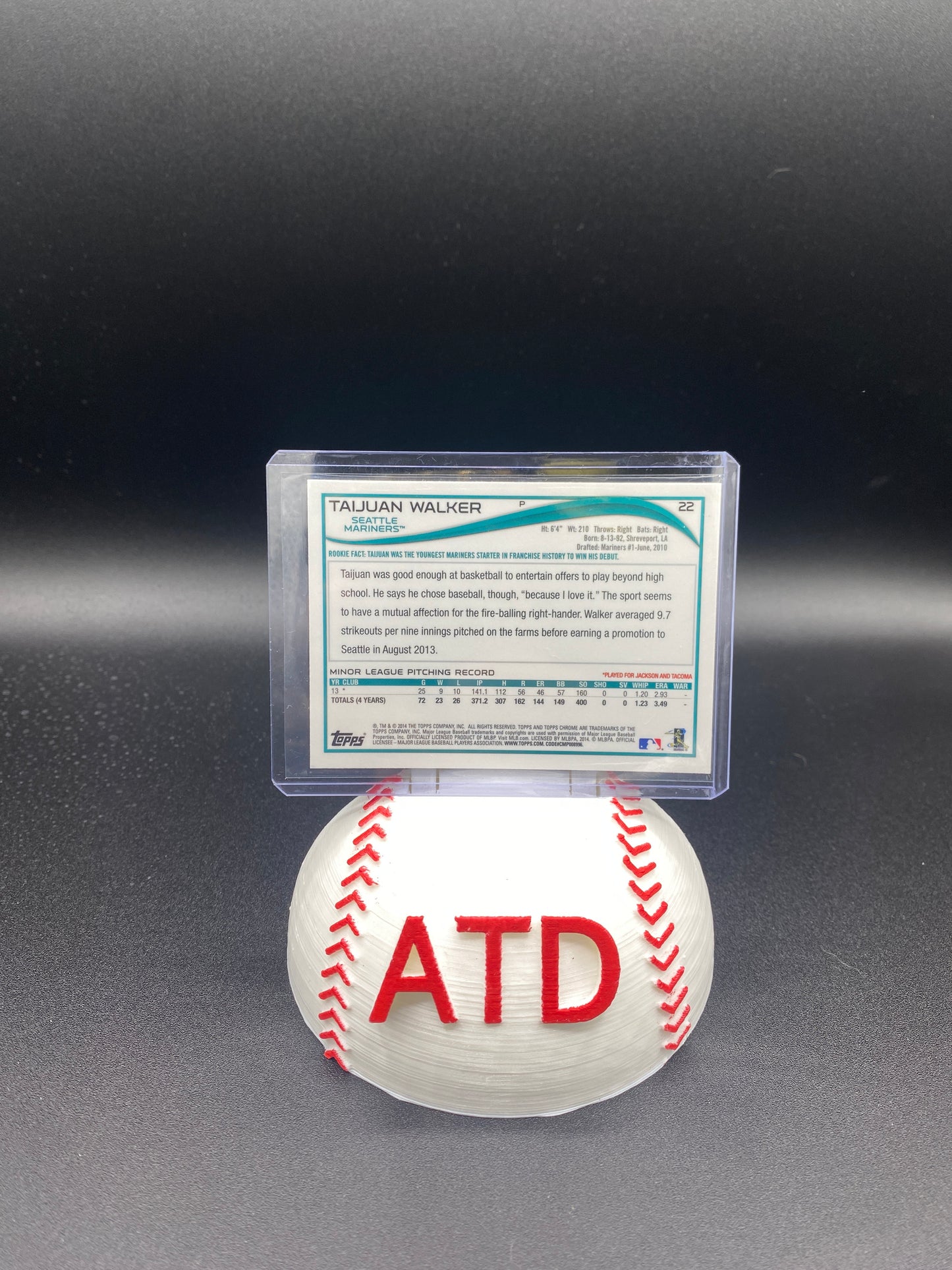 Taijuan Walker Topps Chrome Rookie Card