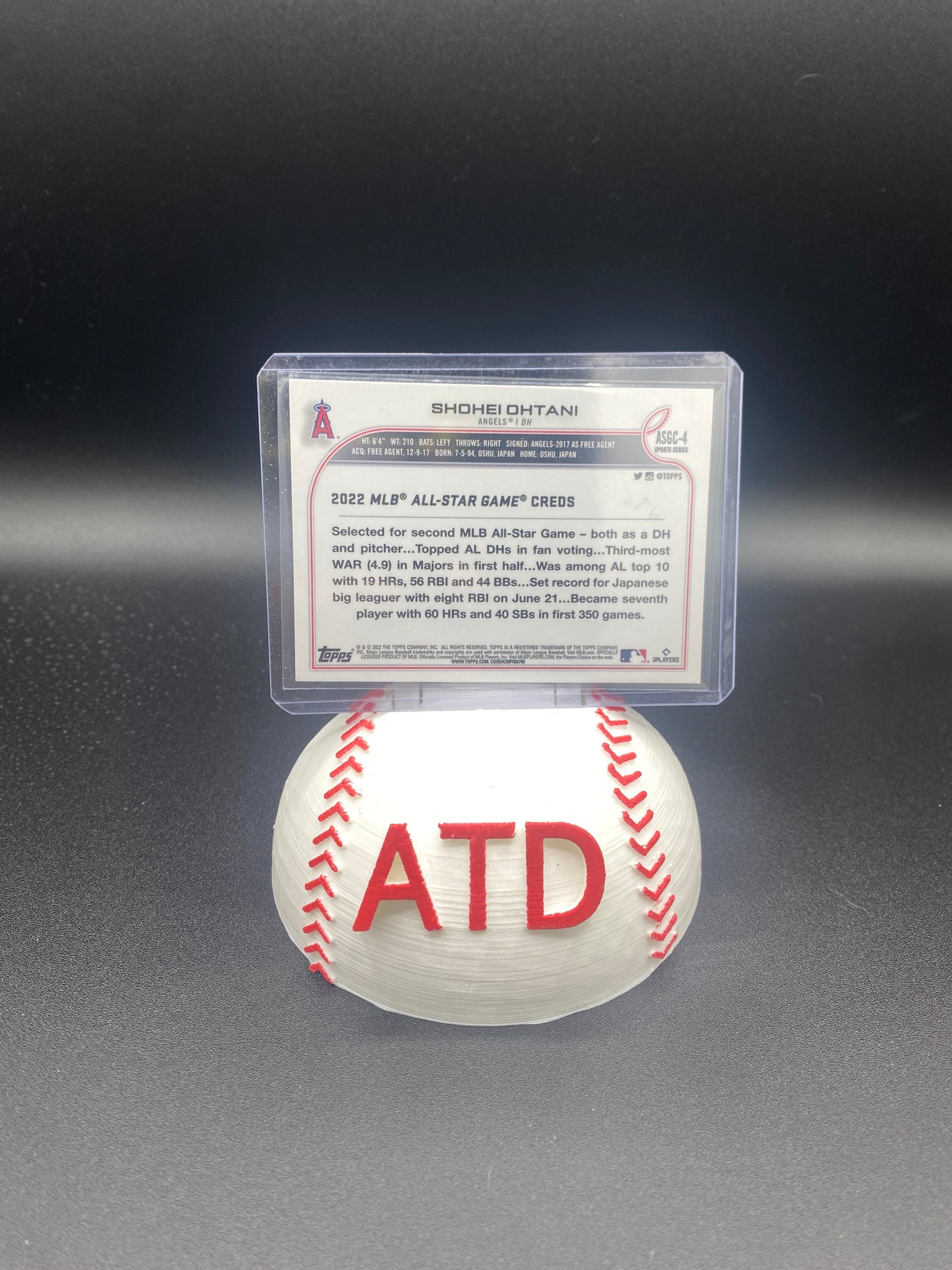 Shohei Ohtani Topps Chrome All Star Game