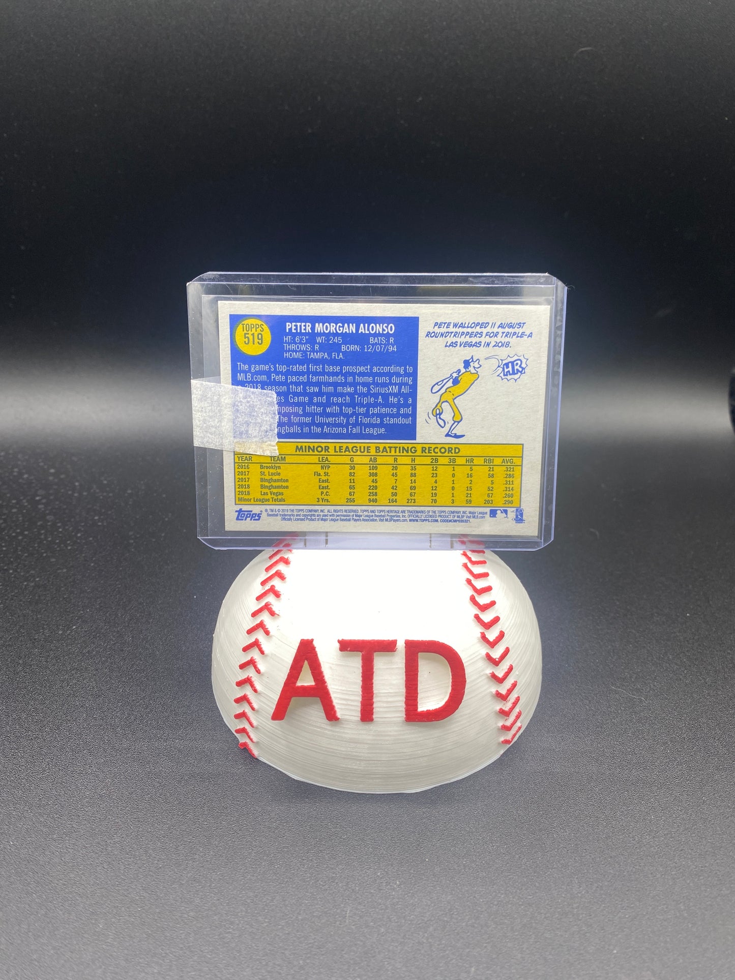 Pete Alonso Topps Heritage Rookie Card