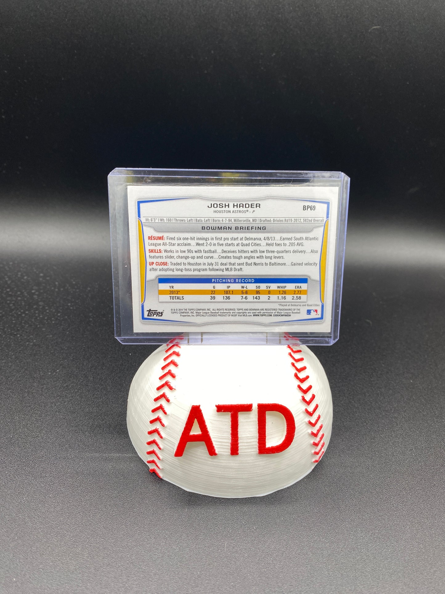 Josh Hader 1st Bowman