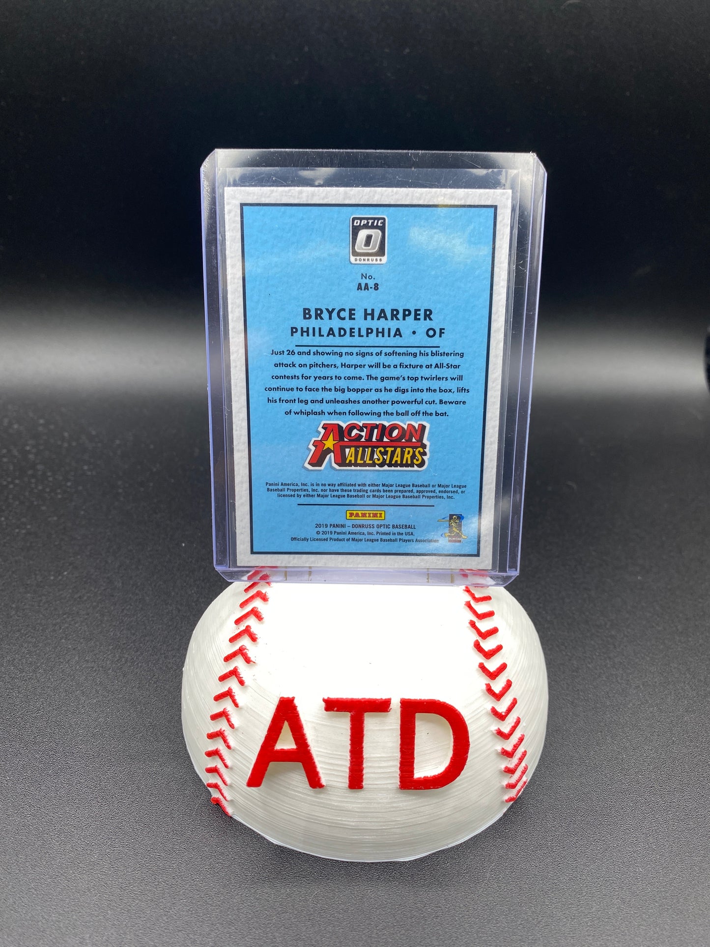Bryce Harper Donruss 19 Action All Stars