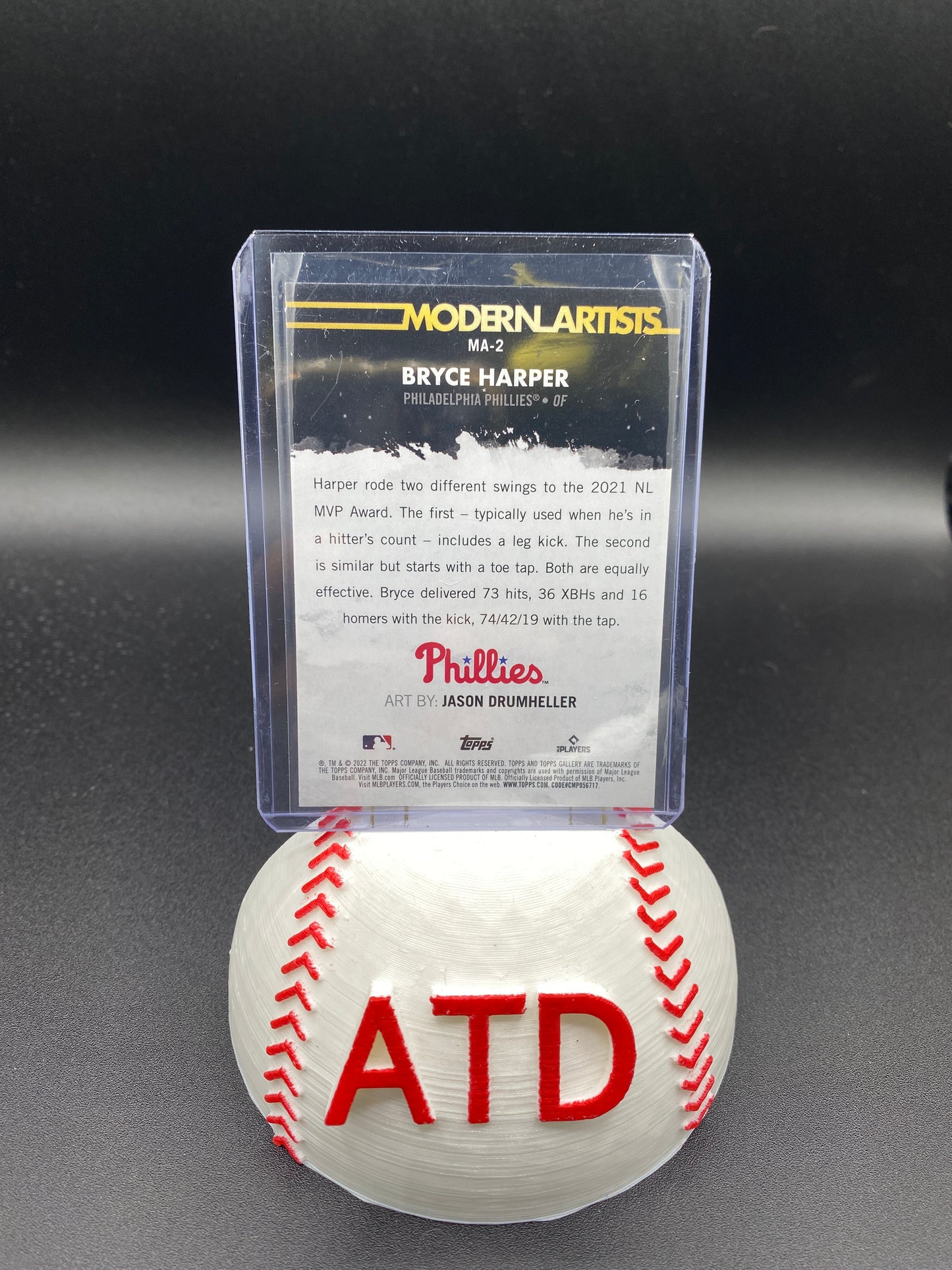 Bryce Harper Topps Gallery Modern Artists