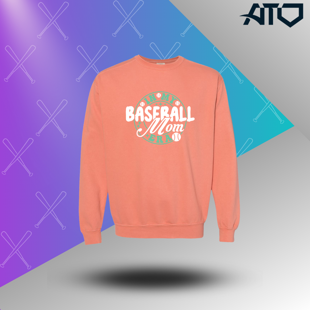 Baseball Mom Era - Comfort Colors Sweatshirt