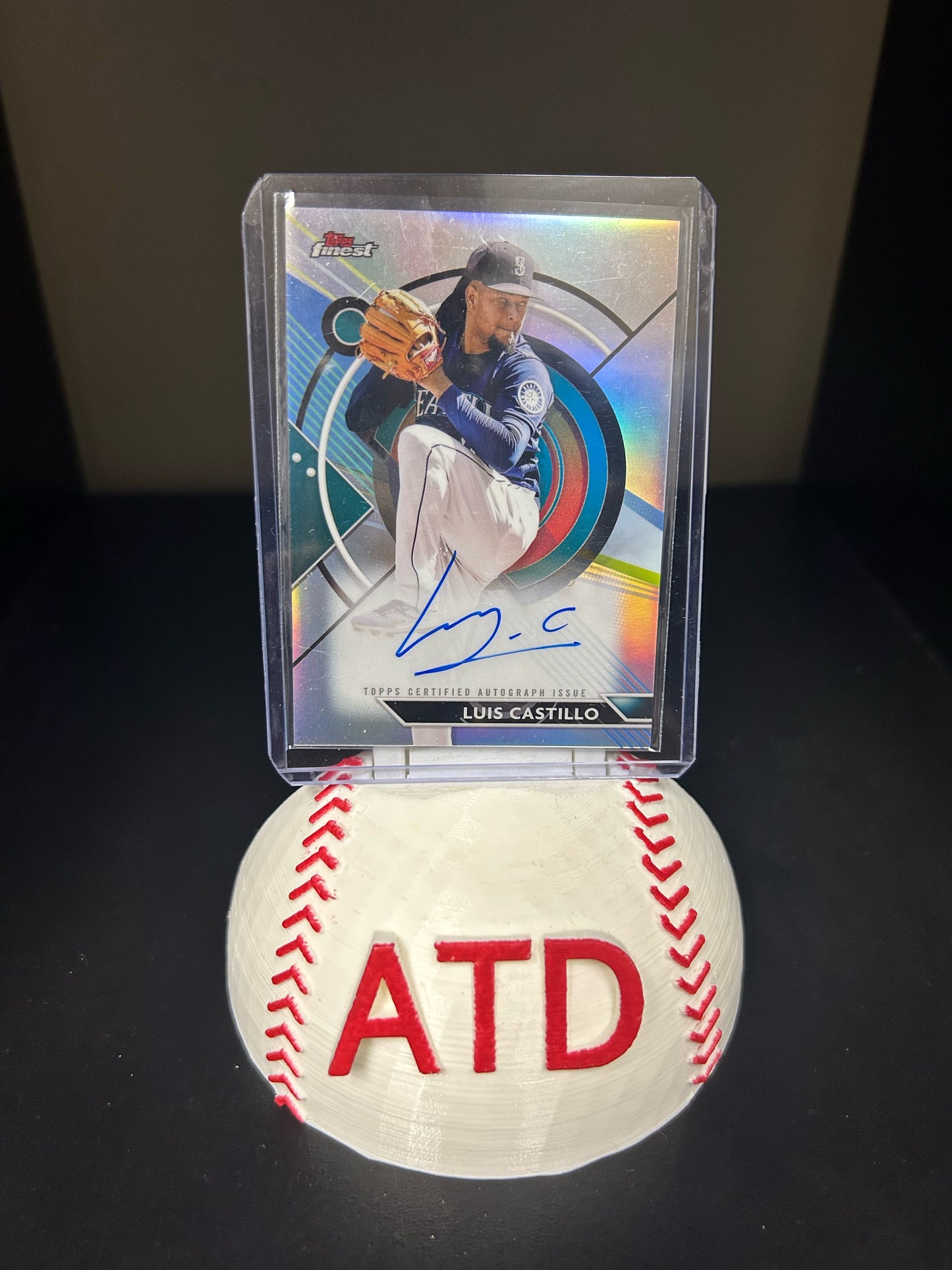 Luis Castillo 2023 Topps Finest Autograph