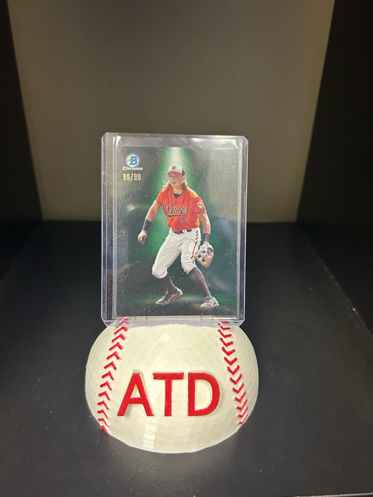 Jackson Holiday 2023 Bowman Black Spotlight Green Refractor /99