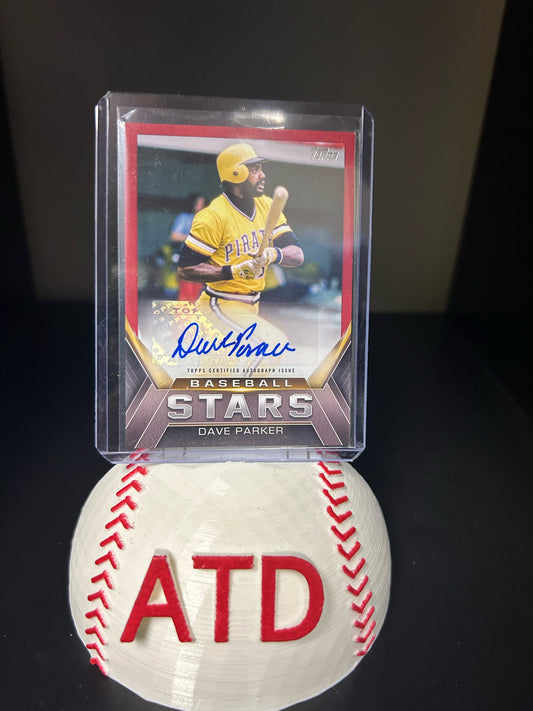 Dave Parker 2022 Topps Archives Autograph /25